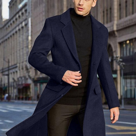 Herren stilvoller Longblazer EB