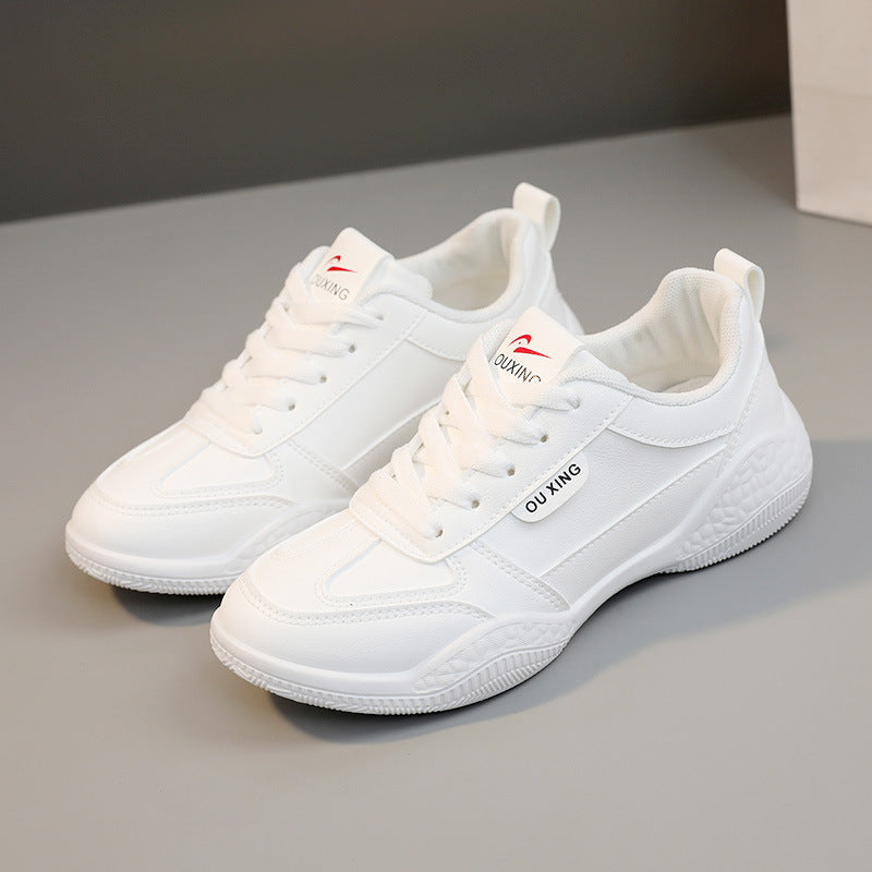 Damen Sportliche Sneakers mit atmungsaktivem Obermaterial und rutschfester Laufsohle EB