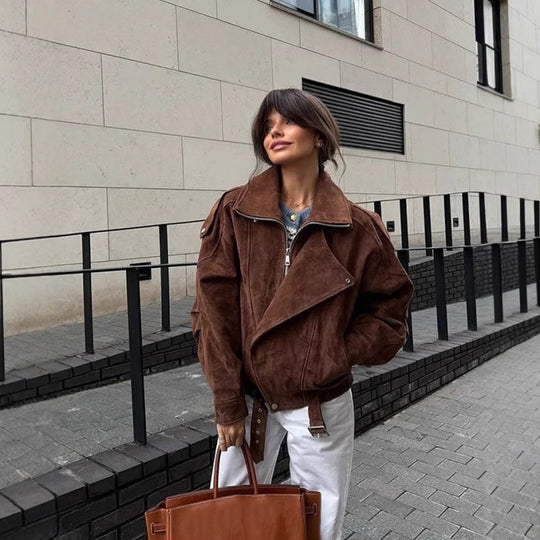Damen Oversized Trendjacke EB