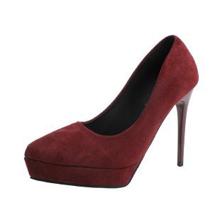 Damen elegante Pumps mit plateauförmiger Sohle EB
