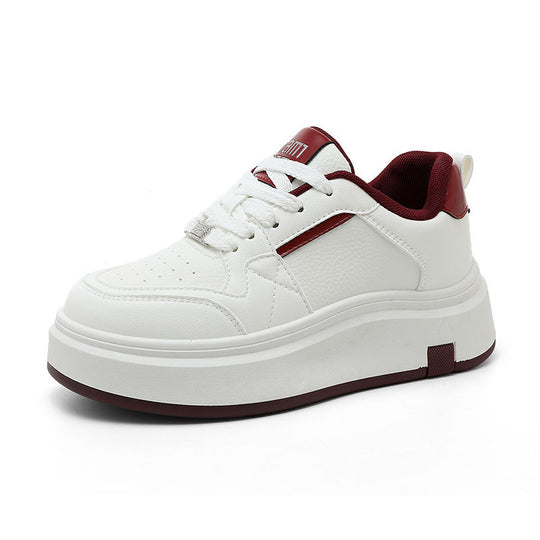 Damen modische Sneakers mit dämpfendem Komfort und trendiger Plateausohle EB