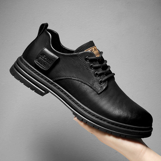 Damen Robuste Schnürschuhe aus hochwertigem Leder EB