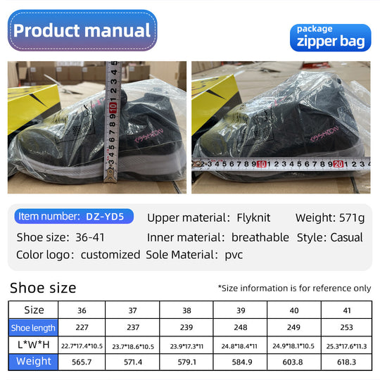 Damen Sportliche Strick-Sneaker mit rutschfester Sohle EB
