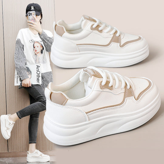 Damen Sportliche Sneaker mit trendiger Plateausohle und ergonomischer Dämpfung EB