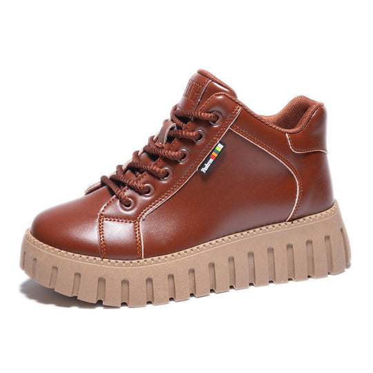 Damen modische High-Top Sneakers mit rutschfester Sohle EB
