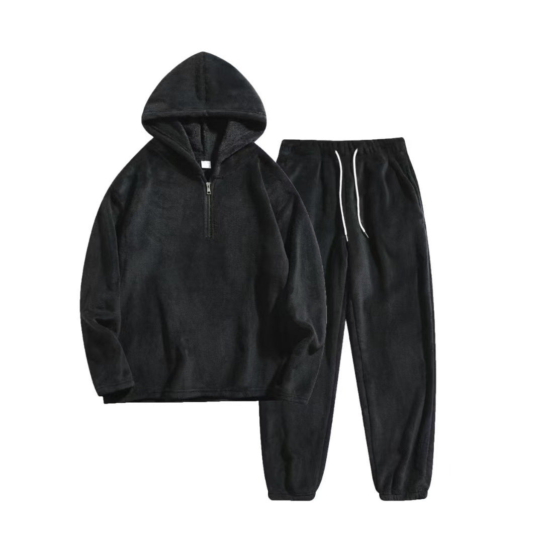 Damen Fleece Schlafanzug EB