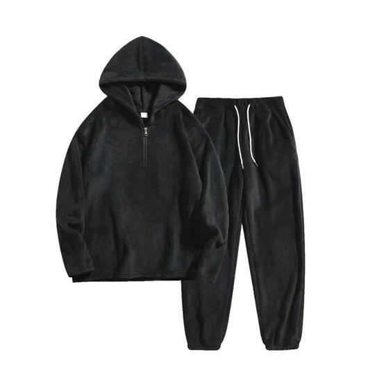 Damen Fleece Schlafanzug EB
