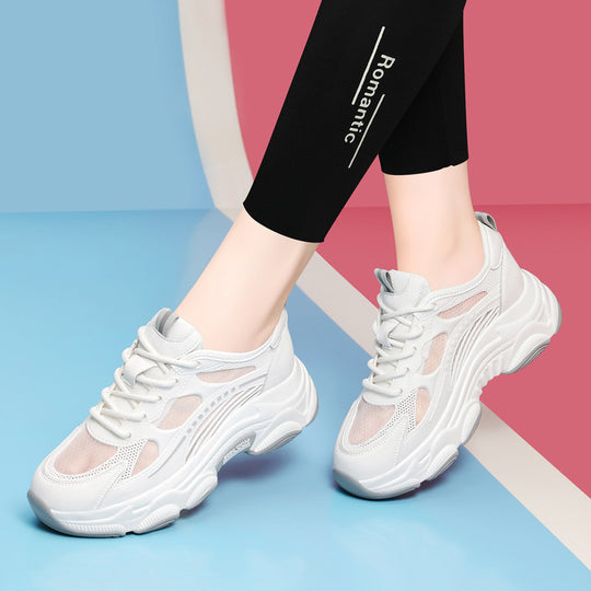 Damen Sportliche und atmungsaktive Sneakers mit dämpfenden Eigenschaften EB