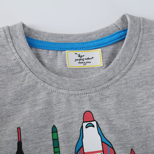 Jungen T-Shirt mit Raketenmotiven EB