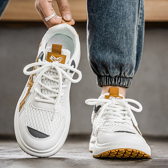 Damen Sportliche Laufschuhe mit atmungsaktiver Obermaterialstruktur und flexibler Sohle EB
