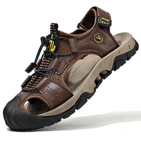 Herren Outdoor-Sandalen mit anatomischem Fußbett und rutschfester Sohle EB