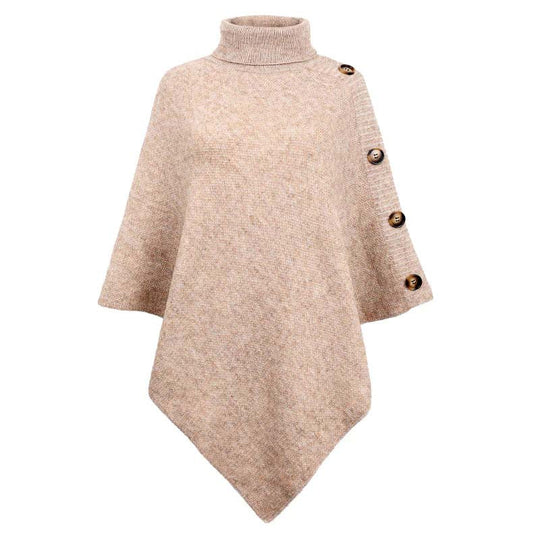 EB | Einfarbiger Strickpullover Für Elegante Outfits