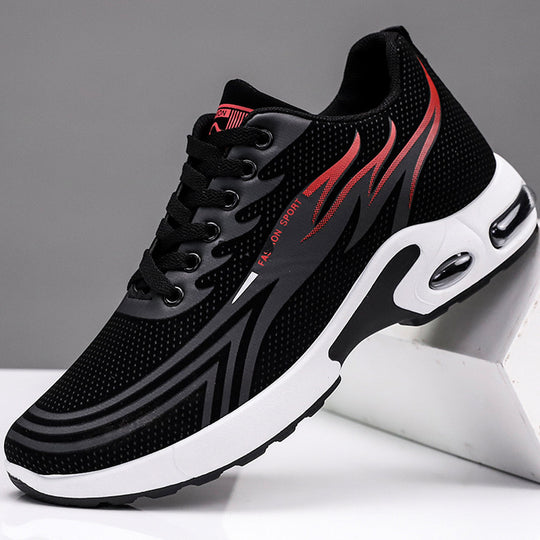 Damen Sportliche Air Cushion Sneakers mit atmungsaktivem Obermaterial EB