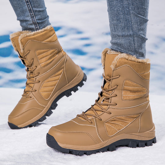 Damen Winterstiefel mit isolierendem Innenfutter und rutschfester Profilsohle EB