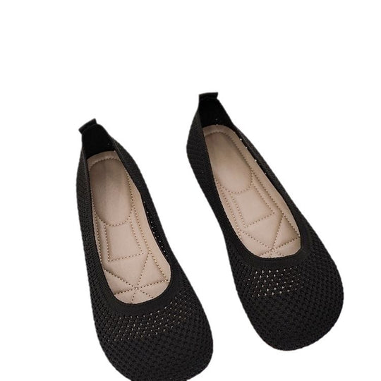 Damen Ballerinas mit atmungsaktivem Obermaterial und weicher Innensohle EB