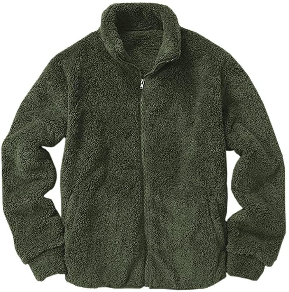 Herren Fleecejacke mit weichem Innenfutter und praktischen Taschen EB