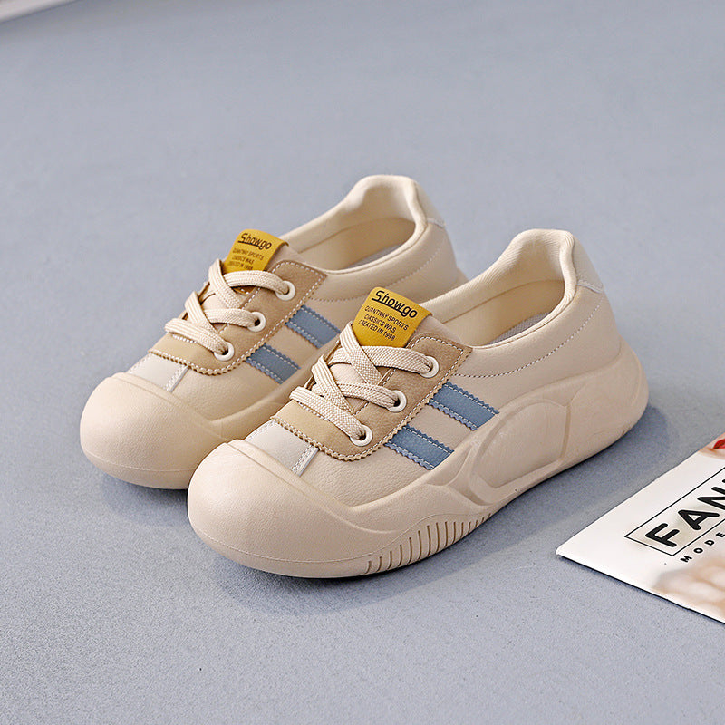 Damen modische Sneakers mit reflektierenden Elementen und gepolsterter Sohle EB
