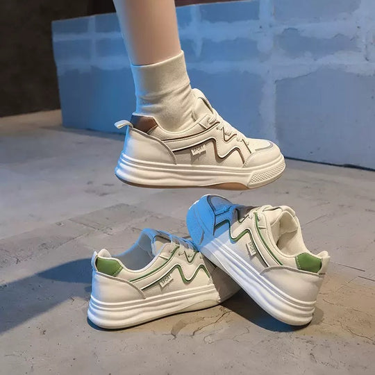Damen Sportliche Sneaker mit dämpfendem Fußbett und atmungsaktiver Oberfläche EB