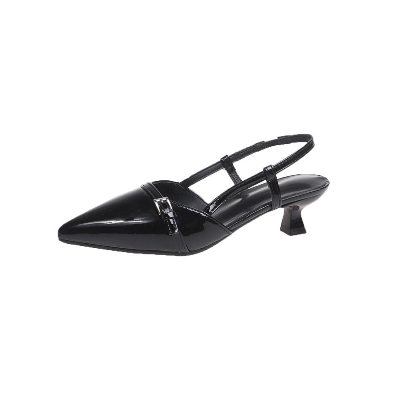 Damen Sling-Pumps mit elegantem spitzem Design und verstellbarem Riemen EB