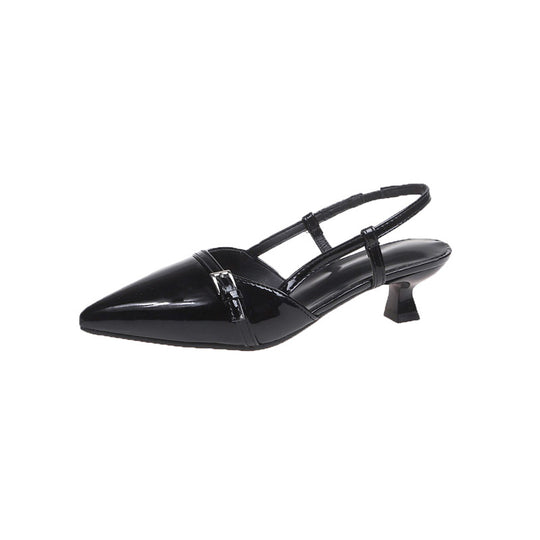 Damen Sling-Pumps mit elegantem spitzem Design und verstellbarem Riemen EB