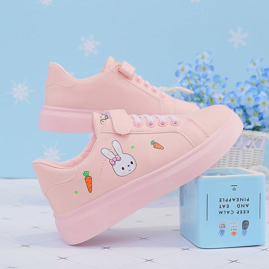 Damen Sneakers mit niedlichen Tiermotiven und bequemer Sohle EB