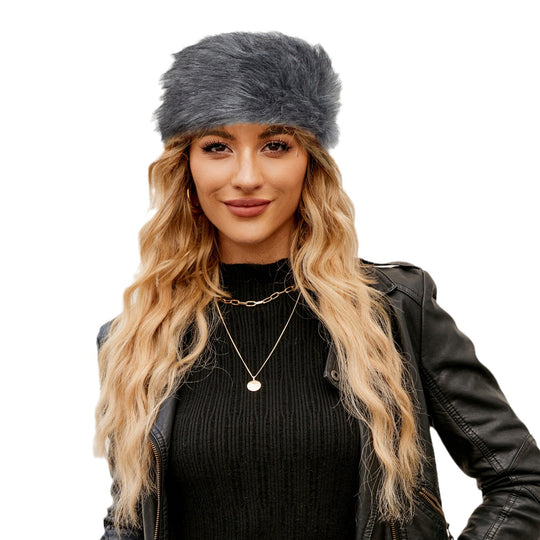 Damen Kuscheliger Fleece-Hut mit modischem Design EB