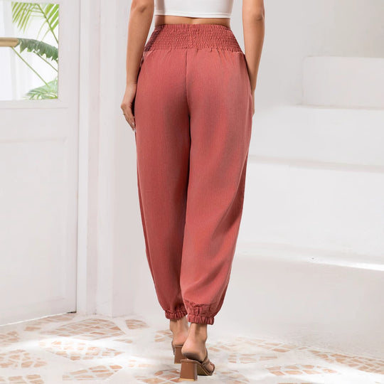 Damen Leichte und luftige Sommerhose EB