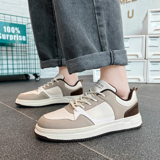 Damen sportive High-Top Sneakers mit floralem Design und rutschfester Sohle EB