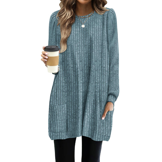 Damen Langarm-Kleid EB