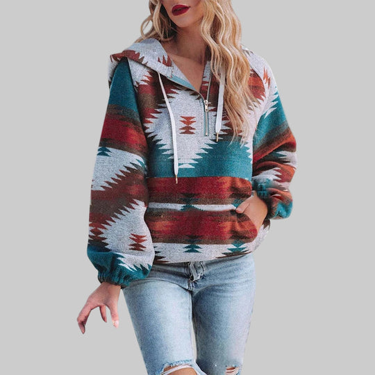 EB | Hoodie mit Einzigartigem Muster