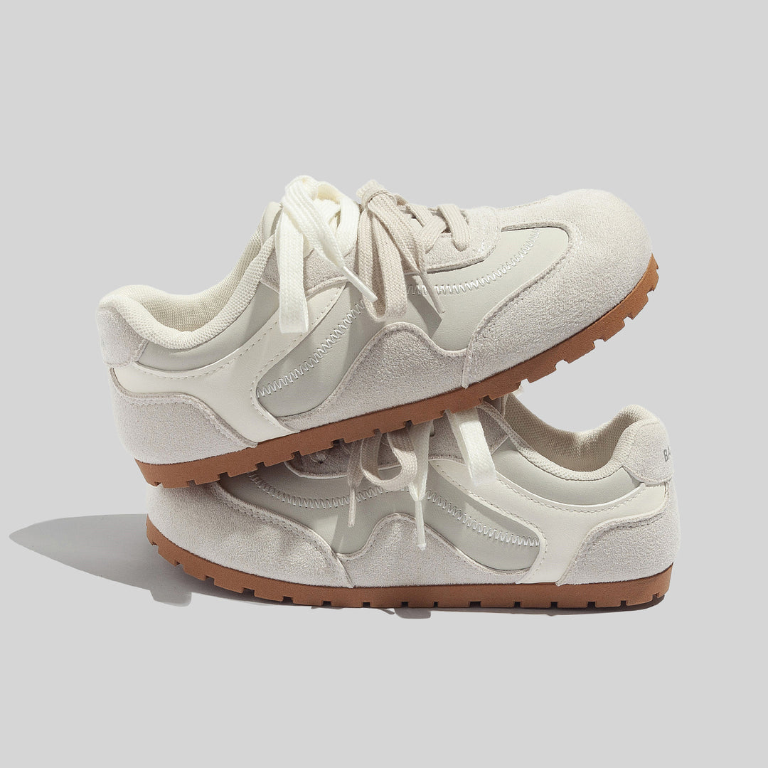 Damen Sportliche Lifestyle-Sneaker mit atmungsaktiver Mesh-Oberfläche und rutschfester Sohle EB