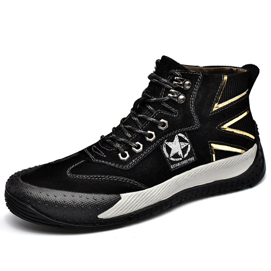 Damen Sportliche Schnürstiefel mit atmungsaktiver Konstruktion EB