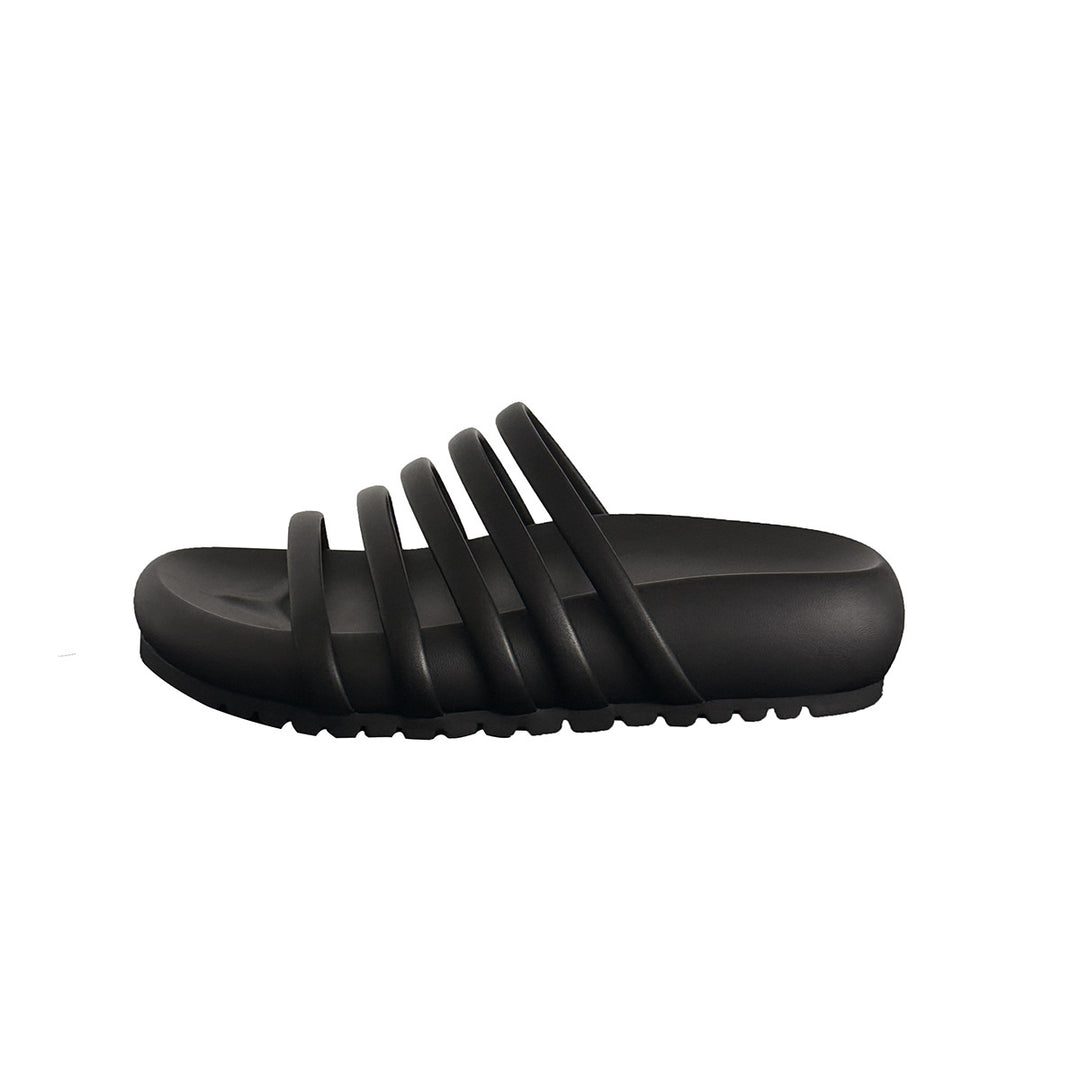 Damen modische Riemensandalen mit ergonomischem Fußbett EB