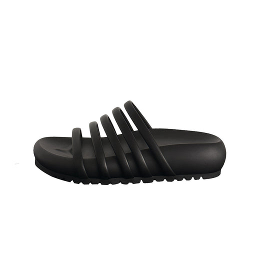 Damen modische Riemensandalen mit ergonomischem Fußbett EB