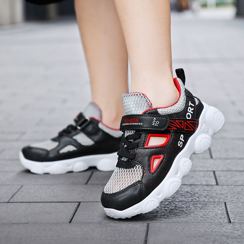 Damen Bequeme Sport Sneakers mit atmungsaktiver Mesh-Oberfläche EB