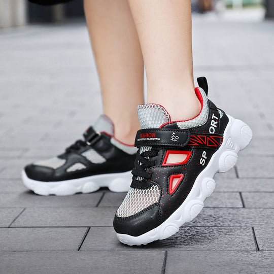 Damen Bequeme Sport Sneakers mit atmungsaktiver Mesh-Oberfläche EB