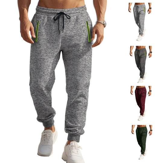 Herren Sportliche Jogginghose mit seitlichen Reißverschlusstaschen EB
