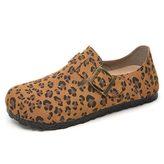 Damen Modische Clogs mit Pferdeschweif-Muster EB