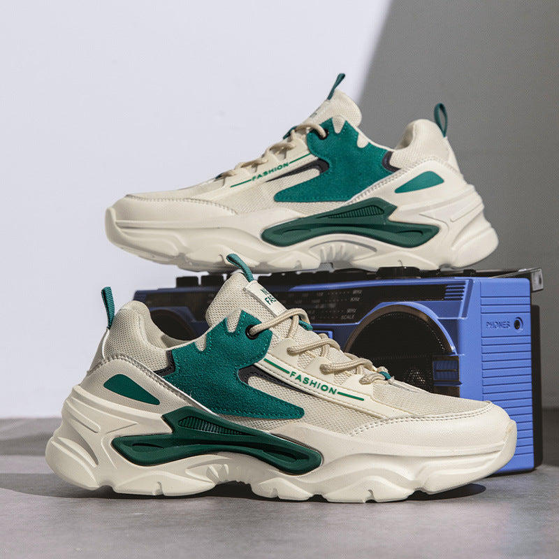Damen Sportliche Modische Sneakers mit dämpfender Sohle und atmungsaktivem Obermaterial EB