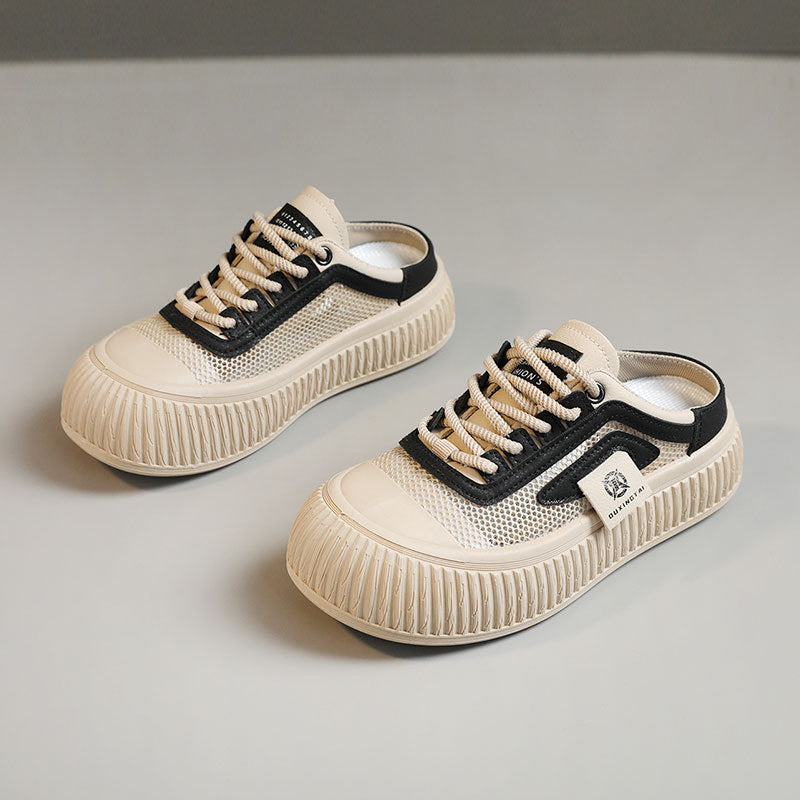 Damen Freizeitschuhe mit atmungsaktivem Mesh und rutschfester Sohle EB