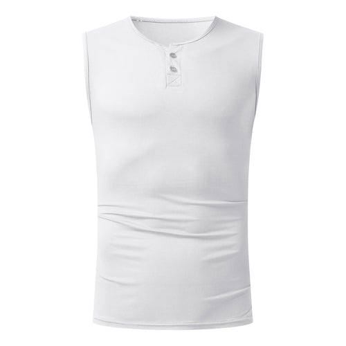 Herren Tanktop mit ausgewogenem Schnitt und praktischen Druckknöpfen EB