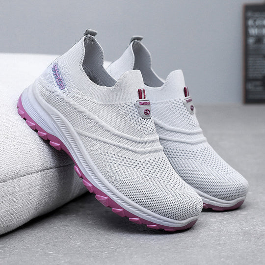 Damen Sportliche Leichtgewicht Sneakers EB