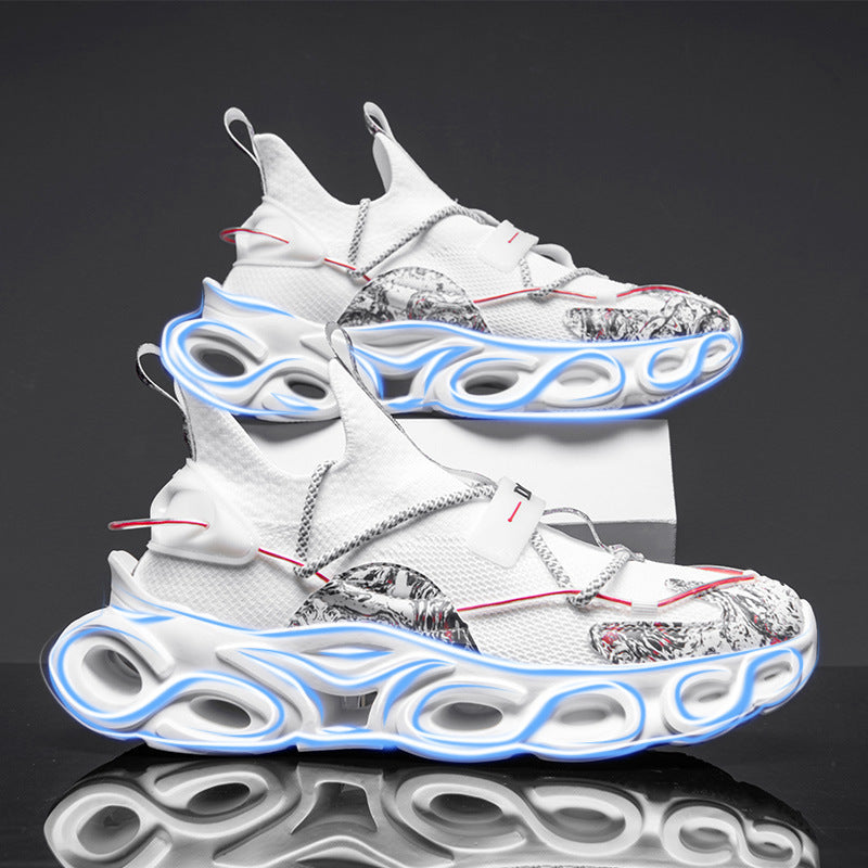 Damen Sportliche High-Performance Sneakers mit atmungsaktiver Struktur und innovativer Dämpfungstechnologie EB