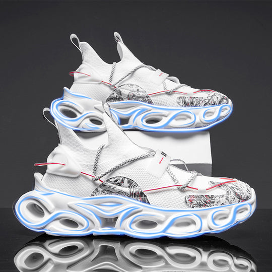 Damen Sportliche High-Performance Sneakers mit atmungsaktiver Struktur und innovativer Dämpfungstechnologie EB