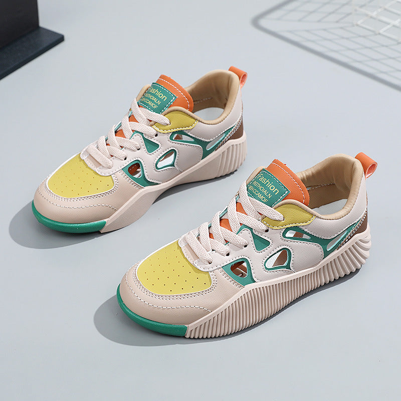 Damen Sportliche Sneakers mit innovativem Belüftungssystem und rutschfester Sohle EB