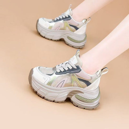 Damen Sportliche Laufschuhe mit dämpfender Sohle und atmungsaktivem Obermaterial EB