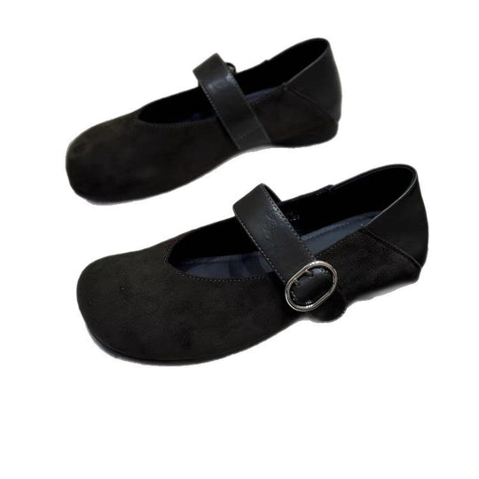 Damen Ballerinas mit modischem Leopardenmuster und anpassbarem Riemen EB