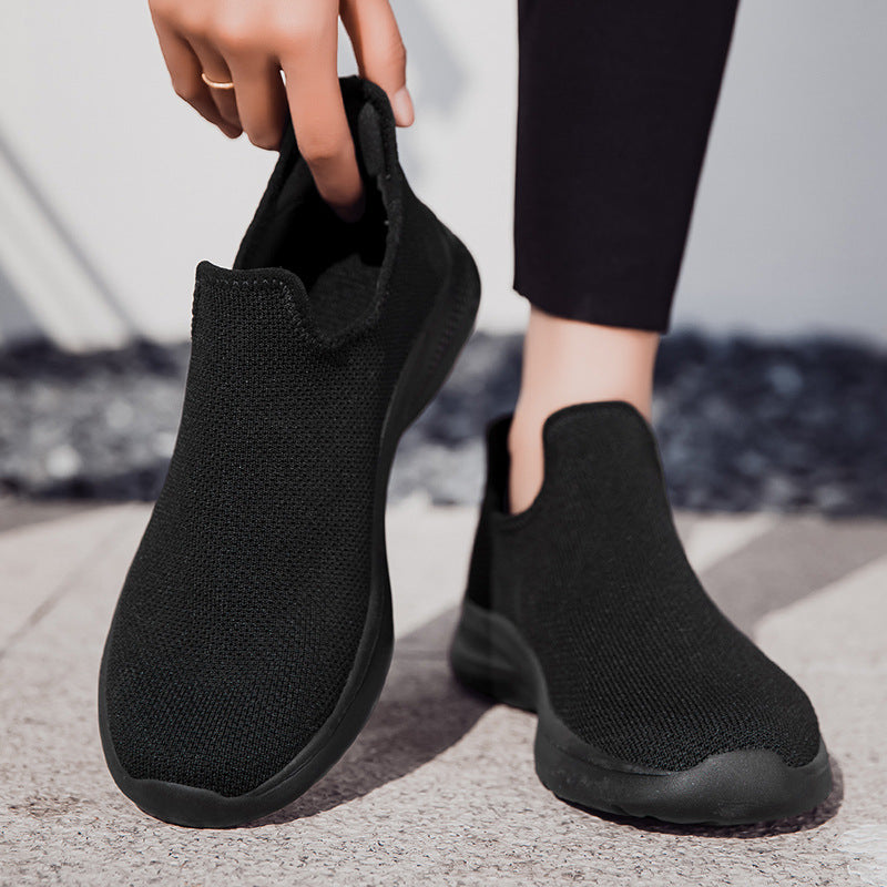 Damen Bequeme Slip-On Laufschuhe EB