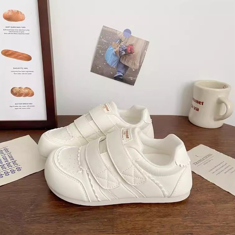 Damen Kinder Sneaker mit praktischem Klettverschluss EB