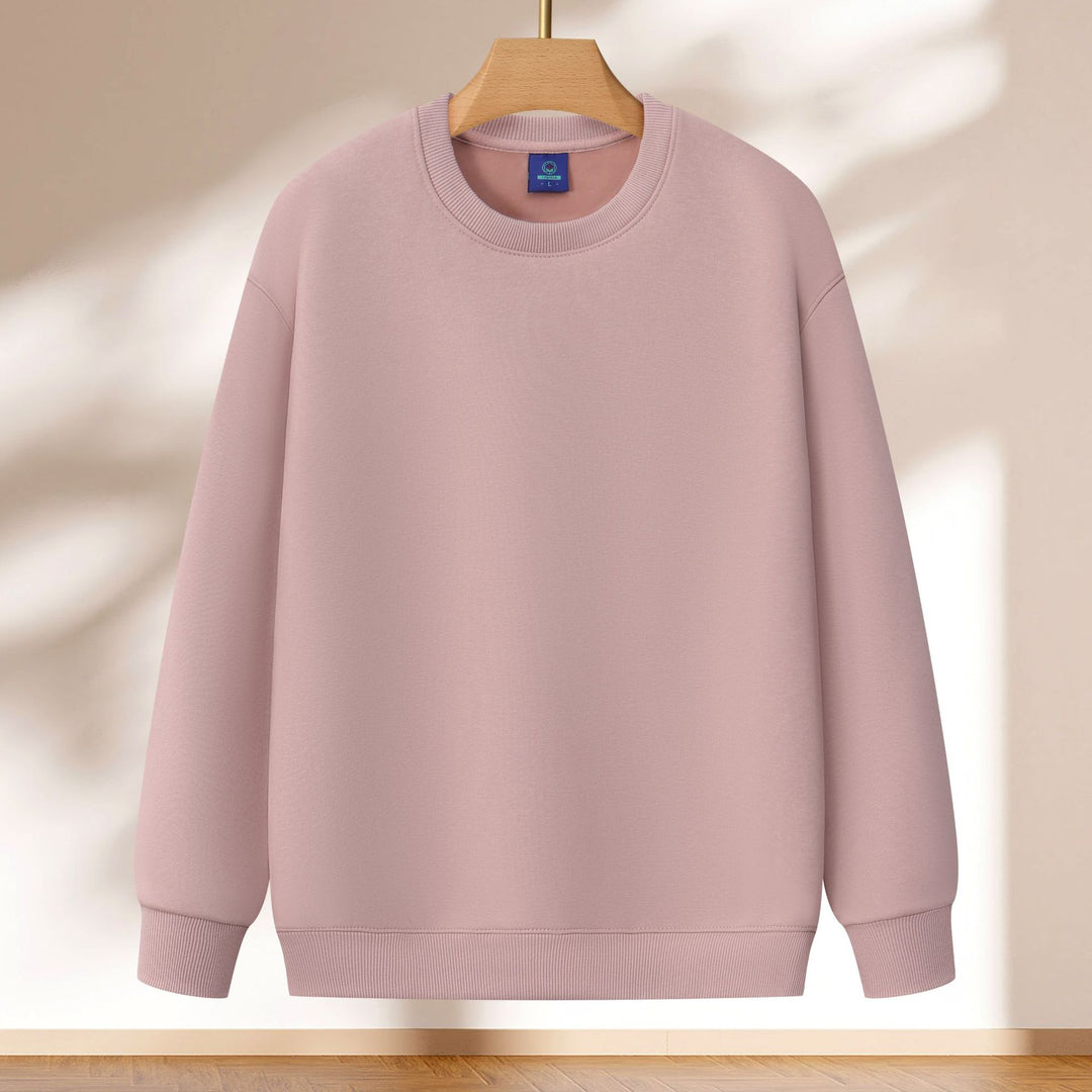 Damen lässiges Sweatshirt mit breiten Schultern und weichem Innenfutter EB